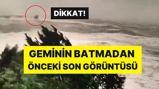 1 Kişi Hayatını Kaybetmişti: Zonguldak'ta Batan Gemideki 11 Denizciden Haber Yok