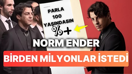 Cumhuriyet'in 100. Yıl Marşı Sonrası Norm Ender'in Kaşesi de Parladı