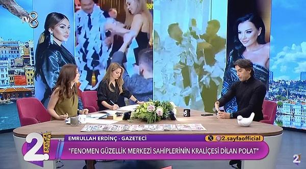 Gazeteci Emrullah Erdinç geçtiğimiz günlerde TV8 ekranlarında yayınlanan Müge ve Gülşen'le 2. Sayfa programına konuk oldu.