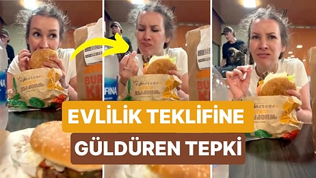 Evlilik Teklif Etmek İstediği Yüzüğü Hamburgerin İçine Koyan Adam Sevgilisinden Hiç Beklemediği Bir Tepki Aldı