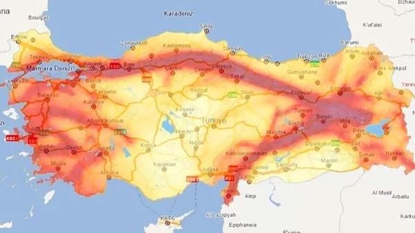 “Türkiye'de 485'in üzerinde diri fay parçası var. Bunlar 5,5 büyüklüğünün üzerinde depremler üretebilir. Hemen hemen her ilimizde fay var. “
