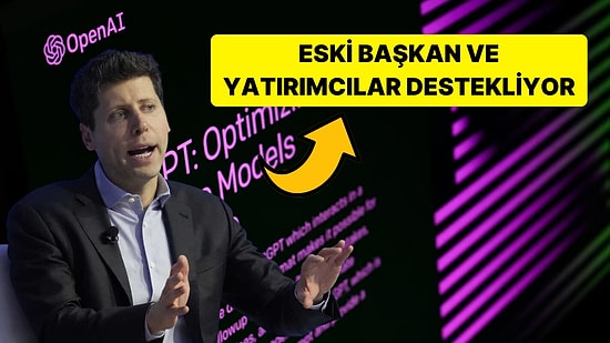 Open AI'dan Kovulan Eski CEO Sam Altman Görevine Geri Dönebilmek İçin Kollarını Sıvadı