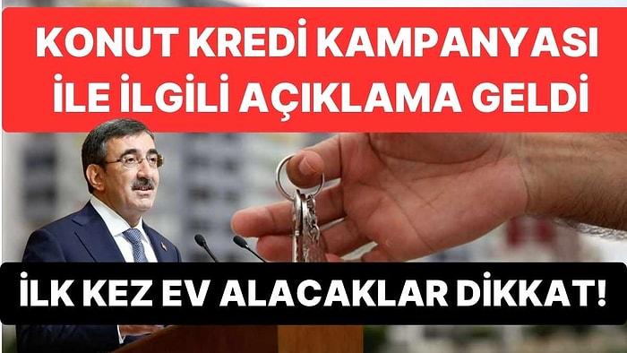 Cumhurbaşkanı Yardımcısı Cevdet Yılmaz'dan Açıklama: İlk Ev İçin Konut Kredisinde Yeni Dönem!