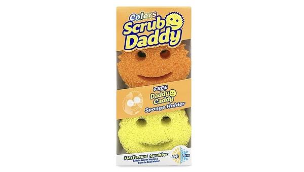 5. Scrub Daddy - Çizilmez Çok Amaçlı Bulaşık Süngeri + Sünger Tutucu