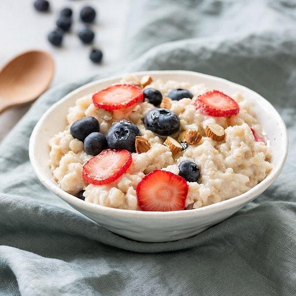 1- Oatmeal has long been considered a great alternative food.