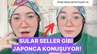 Japonca Seslendirmesi ile Duyanları Şaşkına Çeviren Genç Kadın Kendine Hayran Bıraktı