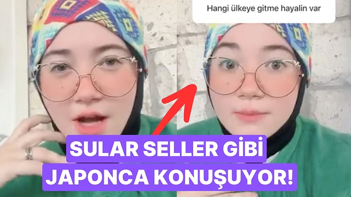 Japonca Seslendirmesi ile Duyanları Şaşkına Çeviren Genç Kadın Kendine Hayran Bıraktı