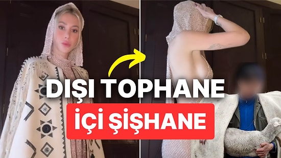 Şeyma Subaşı Giydiği 'Çoban Kaftanı' ile LGS'de Birinci Olmaya mı Hazırlanıyor?