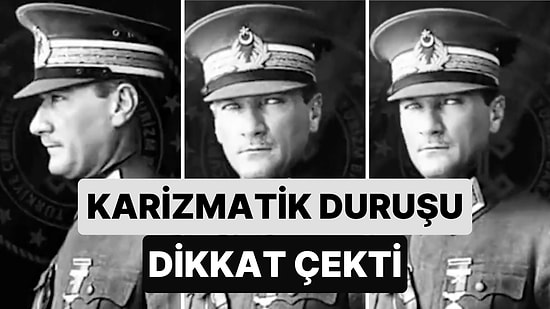 Atatürk'ün Bir Fotoğraf Çekimi Sırasında Kaydedilmiş Görüntüleri Sosyal Medyada Yeniden Gündem Oldu