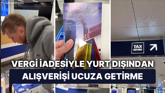 Fiyat Neredeyse Yarıya Düştü! Yurt Dışından Alışveriş Vergi İadesiyle Nasıl Ucuza Getirilir?