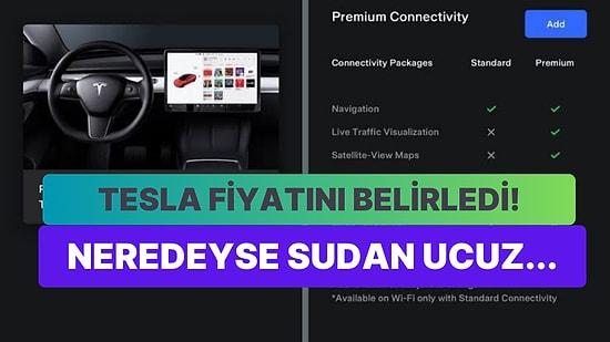 Tesla'nın Premium Abonelik Sistemi Türkiye'de: Sudan Ucuz!