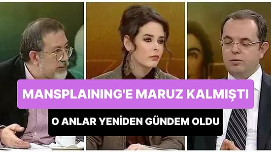 Pelin Batu'nun Murat Bardakçı ve Erhan Afyoncu Tarafından Mansplaining'e Maruz Kaldığı Anlar Yeniden Gündem