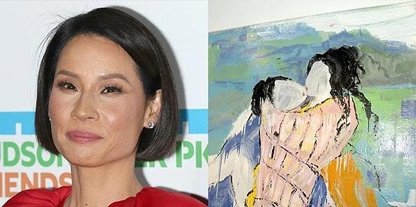 8. Lucy Liu, 'Yu Ling' mahlasını kullanan başarılı bir ressam.