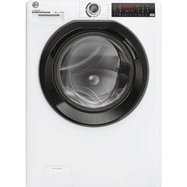 10. Evdeki kirlileri tek seferde yıkayabileceğiniz 10 kg kapasiteli Wi-Fi ve bluetooth bağlantılı Hoover marka çamaşır makinesi.