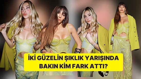 Ebru Şahin, Tercih Ettiği Kombin İle Şeyma Subaşı'na Büyük Fark Attı!
