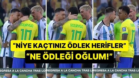 Olaylı Brezilya-Arjantin Maçındaki Messi ile Rodrygo Tartışmasında Güldüren Alternatif Diyalog