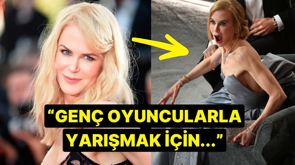 Bir Deri Bir Kemik Kalan Oyuncu Nicole Kidman'ın Arkadaşları ve Ailesi Endişeli