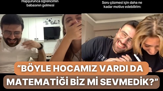 Eğlenceli Özel Dersleriyle Öğrencilerin Favori Matematik Öğretmeni Hamza Hoca'ya Siz de Bayılacaksınız!