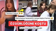 İkinci Kez Gözaltına Alınan Banu Parlak'ın Serbest Kalınca Canını Kurtarmış Gibi Koşması Epey Güldürdü