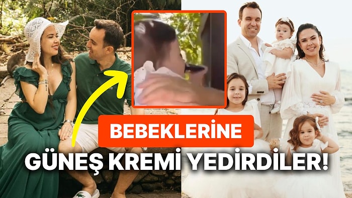 Özlem Öz ve Tayyar Öz Çiftinin Bebeklerine "Güneş Kremini Yiyebilirsin" Dediği Anlara Hayret Edeceksiniz!