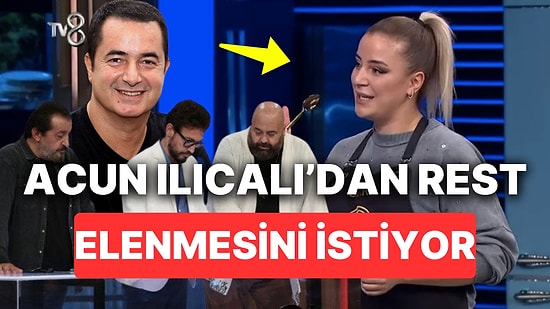 MasterChef All Star'da Dilara'nın Davranışları Gözüne Batan Acun Ilıcalı Elenmesi İçin Talimat Vermiş!