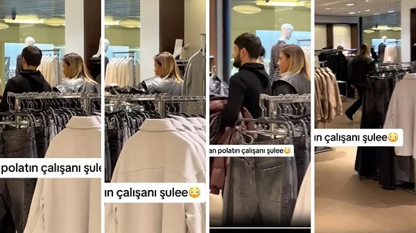 Geçtiğimiz günlerde lüks bir AVM'de gezdiği görülen Şule'nin üzerinde Dilan Polat'a ait pahalı marka bir deri ceketin olduğu görüldü.