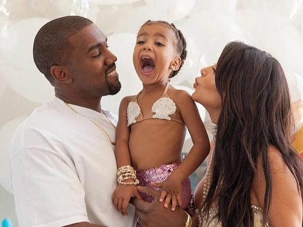Kim Kardashian ve rapçi Kanye West'in kızları North West'in namını duyanlarınız vardır.