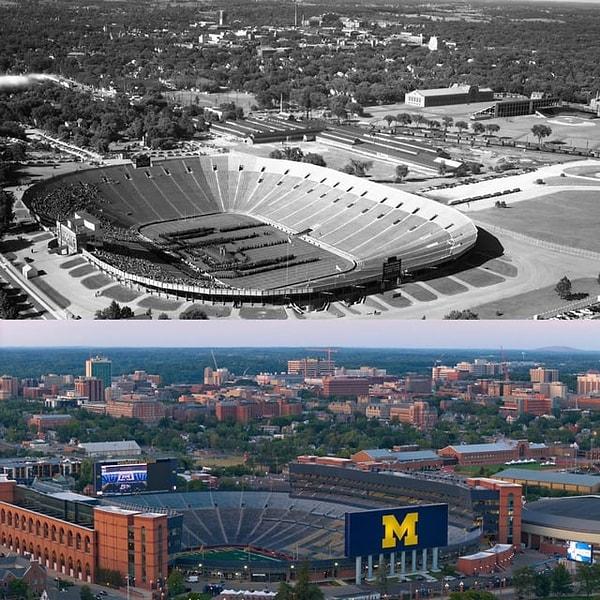 9. Michigan Üniversitesi Stadyumu Ann Arbor, MI.