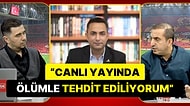 Murat Ağırel'e Spor Yorumcuları Nevzat Dindar ve Alper Mert'ten Canlı Yayında Tehdit: "Ayağını Denk Al"