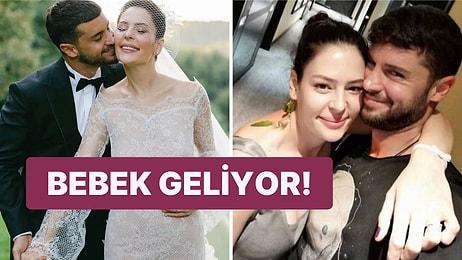 Genç Çiftten Güzel Haber! Berk Oktay'la Evlenen Yıldız Çağrı Atiksoy Hamile!