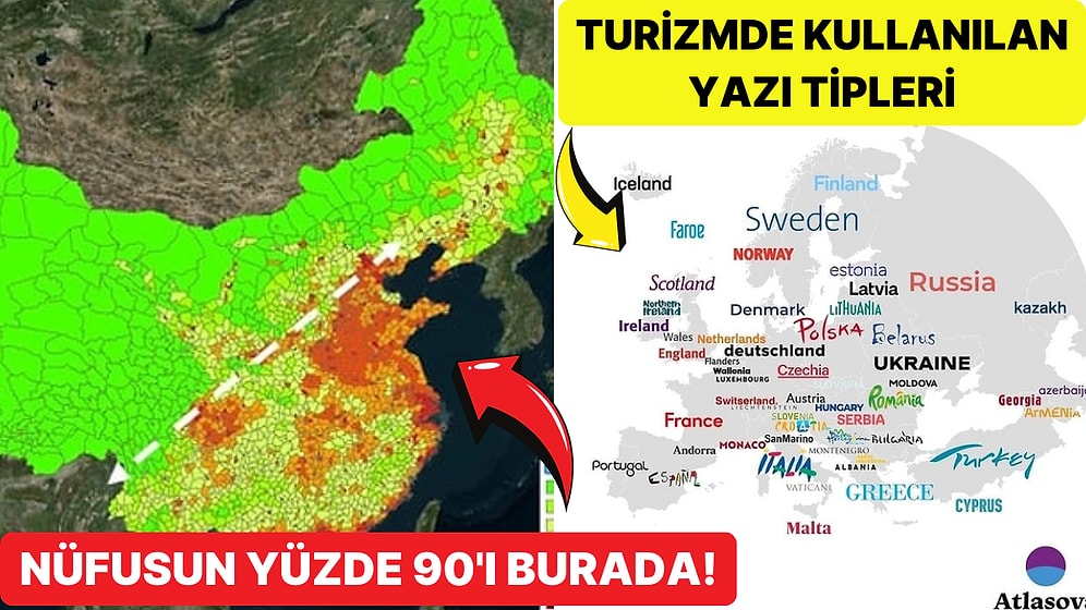 Her Biri Bin Kelimeye Değer Birbirinden Değerli Bu 15 Harita Hayata Olan Bakış Açınızı Değiştirecek