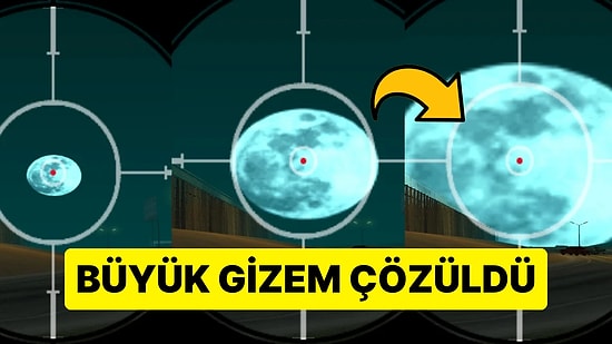 GTA San Andreas Oyununda Ay'a Ateş Edilince Neden Boyutunun Değiştiği Nihayet Açıklandı