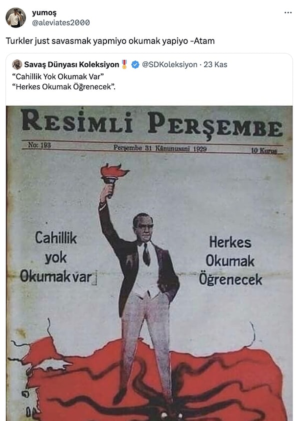 10. Alizade Atatürk'ü seslendiriyor.