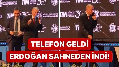 Erdoğan'a "Acil Telefon" Geldi, Konuşması Yarım Kaldı!