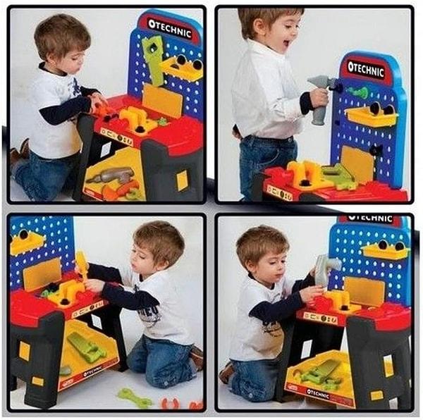 7. Tamire meraklı çocukların çok hoşuna gidecek uygun fiyatlı bir tamir seti oyuncağı.