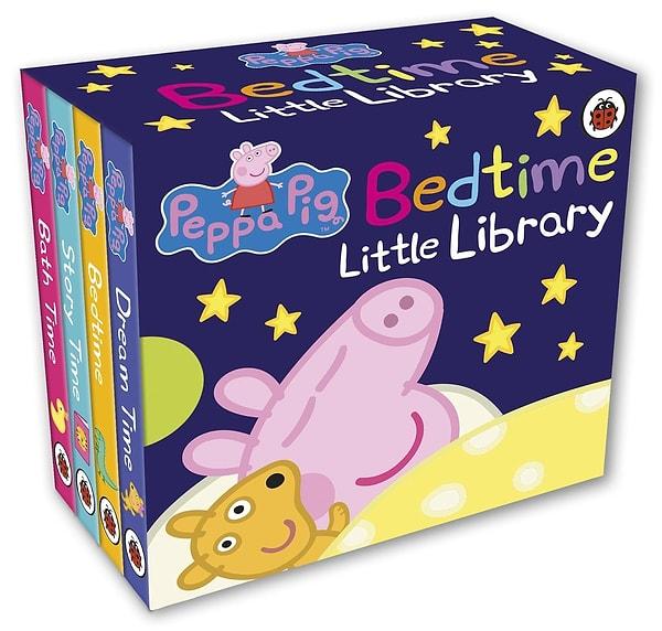 13. Peppa Pig hayranı çocuklar için harika bir İngilizce kitap seti.