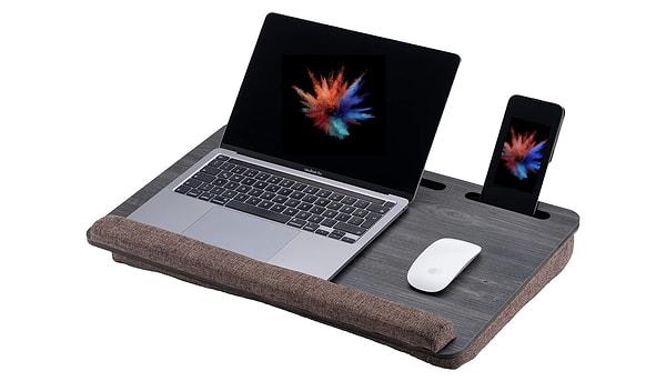 11. Vigo Wood - LS021 Minderli 15,6" ve 17,3" Laptop Sehpası