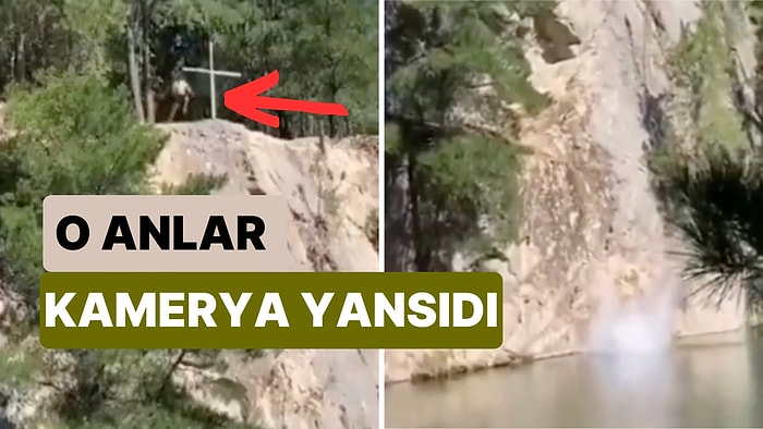 27 Metre Yükseklikten Atlayan Bir Kişi Hayatını Kaybetti! Beton Etkisi Sebebiyle Çıkan Ses Kameraya da Yansıdı