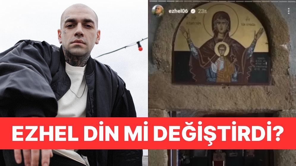 Arkadaşının Düğününden Paylaşımlar Yapan Ezhel’in Din Değiştirdiği İddiası Ortalığı Karıştırdı