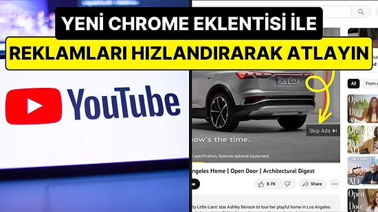 Reklam Videolarını Engellemek Yerine Hızlandıran Yeni Bir Eklenti Geliştirildi: YouTube'a Ağır Darbe Vuracak!