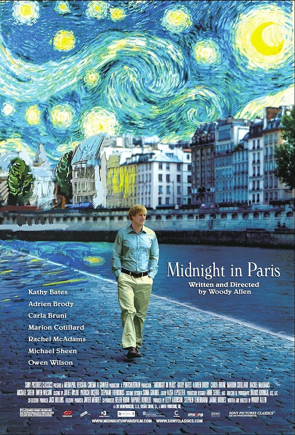 7. Midnight in Paris (2011)