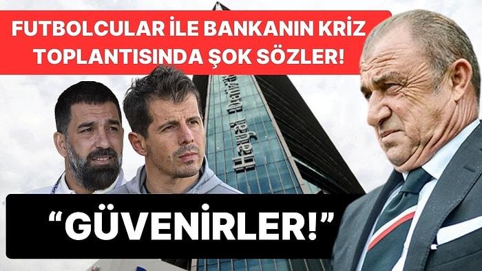 Futbolcular ile Banka Müdürleri Arasındaki Kriz Toplantısında Fatih Terim'den Şok Sözler!