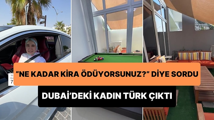 İnsanlara 'Ne Kadar Kira Ödüyorsun?' Diye Soran TikToker, Dubai'de: Lüks Araca Binen Kadın Türk Çıktı