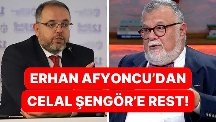 Erhan Afyoncu "Filistinliler Toprak Sattı" Diyen Celal Şengör'e Sert Çıktı!