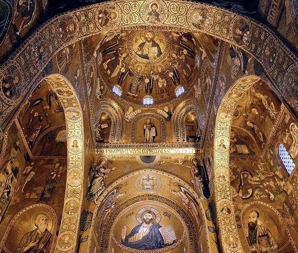 12. Cappella Palatina, Palermo, Sicilya: