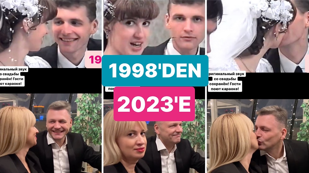 Tam 25 Yıl Sonra Düğün Videolarını Yeniden Canlandıran Çiftin Görüntüleri İçinizi Isıtacak