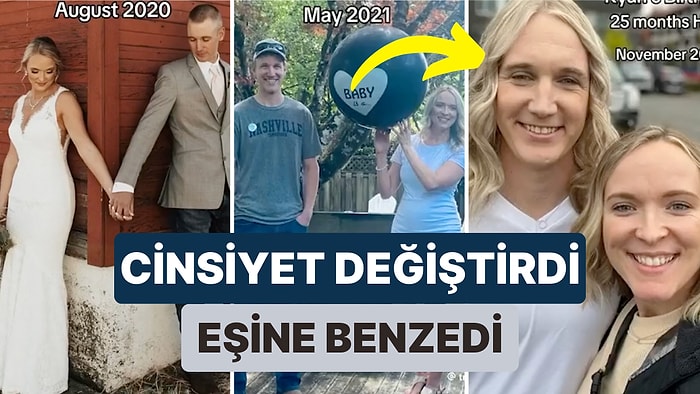 Evlenip Çocuk Sahibi Olduktan Sonra Cinsiyet Değiştiren Adamın Eşine Olan Benzerliği Şaşırttı