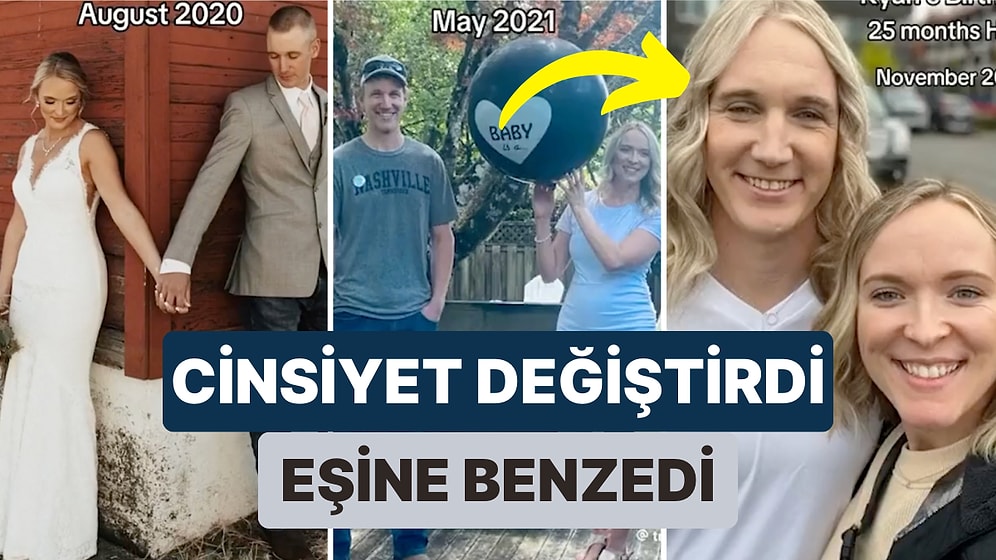 Evlenip Çocuk Sahibi Olduktan Sonra Cinsiyet Değiştiren Adamın Eşine Olan Benzerliği Şaşırttı
