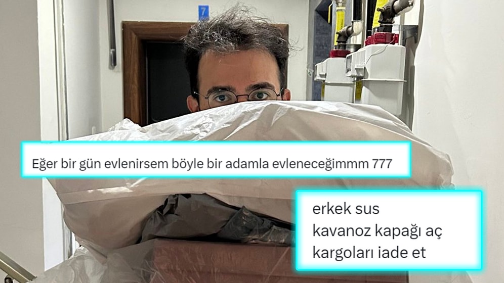 Yılın Kocası: Eşinin Beğenmediği Kargoları İadeye Götüren Kocaya Gelen Güldüren Yorumlar