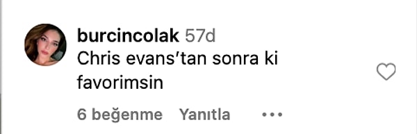 Sıralama enteresan.